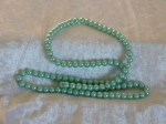 Glass Beads 8mm Approx. 110 Pastel Green